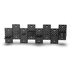uRage Peg Board Modular Kit, Wall/Desk Mount, Black