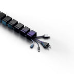 uRage "Spine" Cable Organizer, 130 cm, black