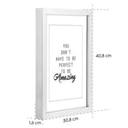 HAMA "Chiaro" Photo Frame, 30 x 40 cm, white