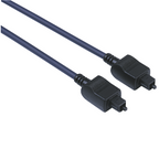 HAMA 205131 Optical Cable, ODT Toslink plug - ODT Toslink plug, 1.5 m, Black