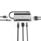 HAMA "Connect2Mobile V2" USB-C 7-in-1 Laptop Docking Station