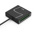 HAMA Четец за карти USB, USB-A, с USB-C адаптер, USB 3.2 Gen1, SD/micro-SD/CF/MS