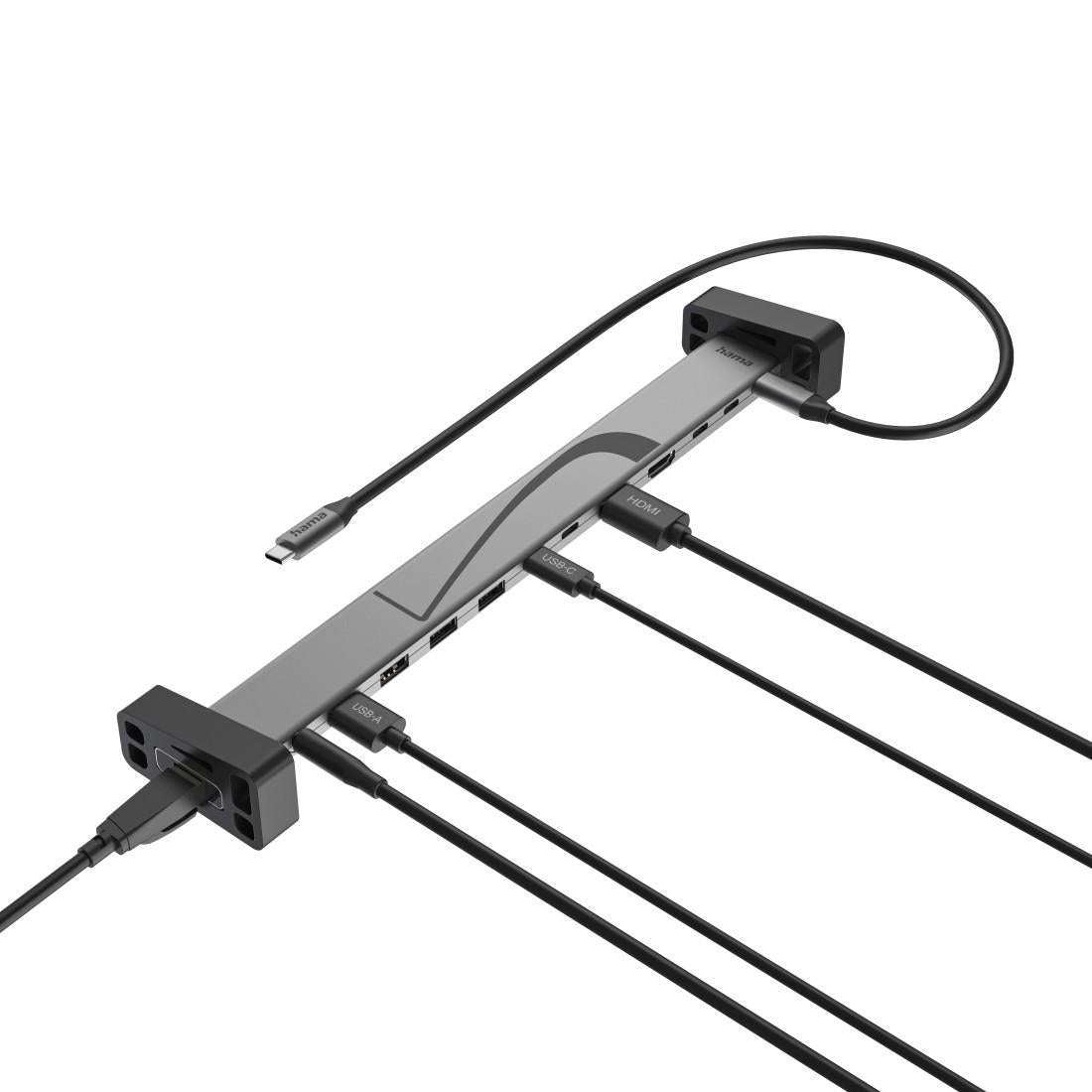 HAMA Докинг станция "Connect2Office Work" USB-C, 12 порта