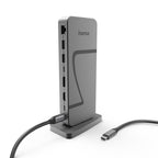 HAMA "Connect2Office Speed" Docking Station, USB4, USB-C, PD, 40 Gbit/s, 10 Ports