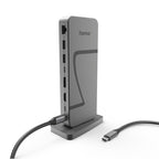 HAMA "Connect2Office Speed" Docking Station, USB4, USB-C, PD, 40 Gbit/s, 10 Ports