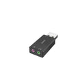 HAMA Външна звукова карта USB-А, 2 x 3.5 mm аудио жак, стерео