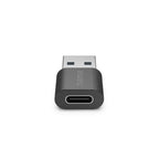 Adapter HAMA USB-A Male - USB-C Female, USB 3.2 Gen 2, 10 Gbit/s, Black