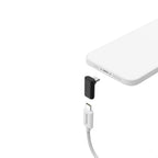 HAMA Adapter 90° USB-C, USB 3.2 Gen2, 10 Gbit/s, 5 A, 240 W, Set of 2