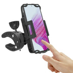 HAMA Bicycle Phone Holder, "Strong", 360-Degree Rotatable