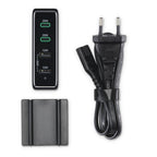 HAMA Charging Station 4 ports, 60W, 2 x USB-C, 2 x USB-A, PD, Fast Charge