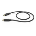 HAMA Charging cable, USB-C - USB-C, 0.5 m, black