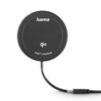 HAMA Qi2 Wireless Charger, 15W, Black,