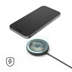 HAMA Qi2 Wireless Charger, 15W, Black,