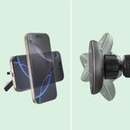 HAMA Qi2 Wireless Car Charger, 15W, Black