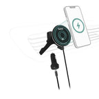 HAMA Qi2 Wireless Car Charger, 15W, Black
