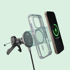HAMA Qi2 Wireless Car Charger, 15W, Black