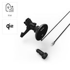 HAMA Qi2 Wireless Car Charger, 15W, Black