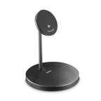 HAMA Qi2 Wireless Charging Station, 15W, black