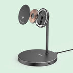 HAMA Qi2 Wireless Charging Station, 15W, black