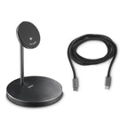 HAMA Qi2 Wireless Charging Station, 15W, black