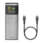 HAMA "High Power" Power Bank, 200W, 24000 mAh, 2x USB-C, USB-A, Fast Charging
