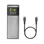 HAMA "High Power" Power Bank, 200W, 24000 mAh, 2x USB-C, USB-A, Fast Charging