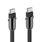 Hama Charging Cable, USB-C, 2-in-1 with Phone Connector, 1.2 m, Black