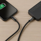 Hama Charging Cable, USB-C, 2-in-1 with Phone Connector, 1.2 m, Black