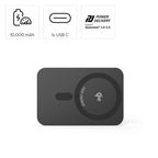 HAMA Безжична външна батерия Qi2, 10000mAh, индуктивно зареждане, антрацит