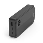HAMA Power Bank 20000 mAh, 3 outputs: 2 x USB-C, 1 x USB-A, black
