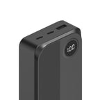 HAMA Power Bank 20000 mAh, 3 outputs: 2 x USB-C, 1 x USB-A, black