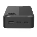 HAMA Power Bank 20000 mAh, 3 outputs: 2 x USB-C, 1 x USB-A, black