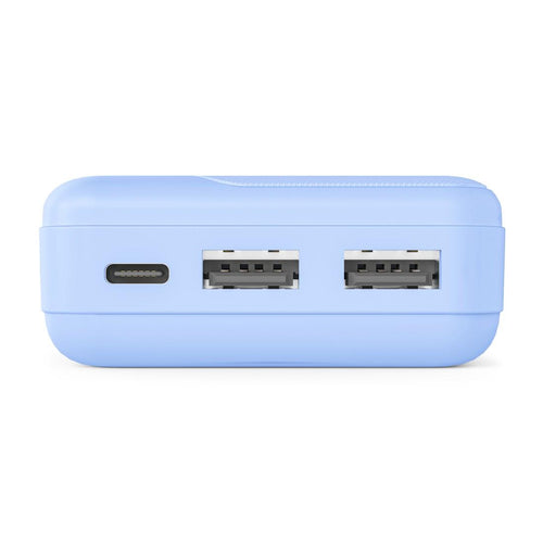 HAMA Power Pack "Pocket 10", 10000 mAh, Outputs: 2x USB-A, blue