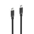 HAMA Кабел USB-C мъжко– USB-C мъжко, 60 W, 1 m, черен