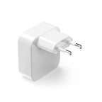 HAMA Fast Mini Charger GaN, 2 x USB-C, PD, 40 W, foldable adapter, white