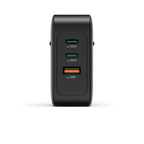 HAMA Бързо зарядно GaN, 2x USB-C, 1x USB-A, PD, 100 W, черно