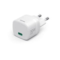 HAMA Зарядно устройство, 30 W, GaN, USB-C, PD/Qualcomm®, Zero Standby, бяло