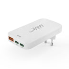 HAMA Quick Mini Charger, 65W, 2x USB-C, 1x USB-A, PD, flat, white
