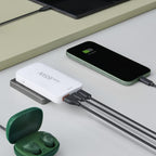 HAMA Quick Mini Charger, 65W, 2x USB-C, 1x USB-A, PD, flat, white