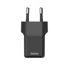 HAMA Fast Mini Charger 220V, USB-C, PD/Qualcomm, 25 W, black