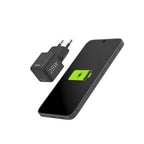 HAMA Fast Mini Charger 220V, USB-C, PD/Qualcomm, 25 W, black