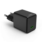 HAMA Fast GaN Mini Charger, USB-C, PD, 45 W, Black