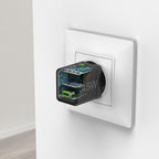 HAMA Fast GaN Mini Charger, USB-C, PD, 45 W, Black