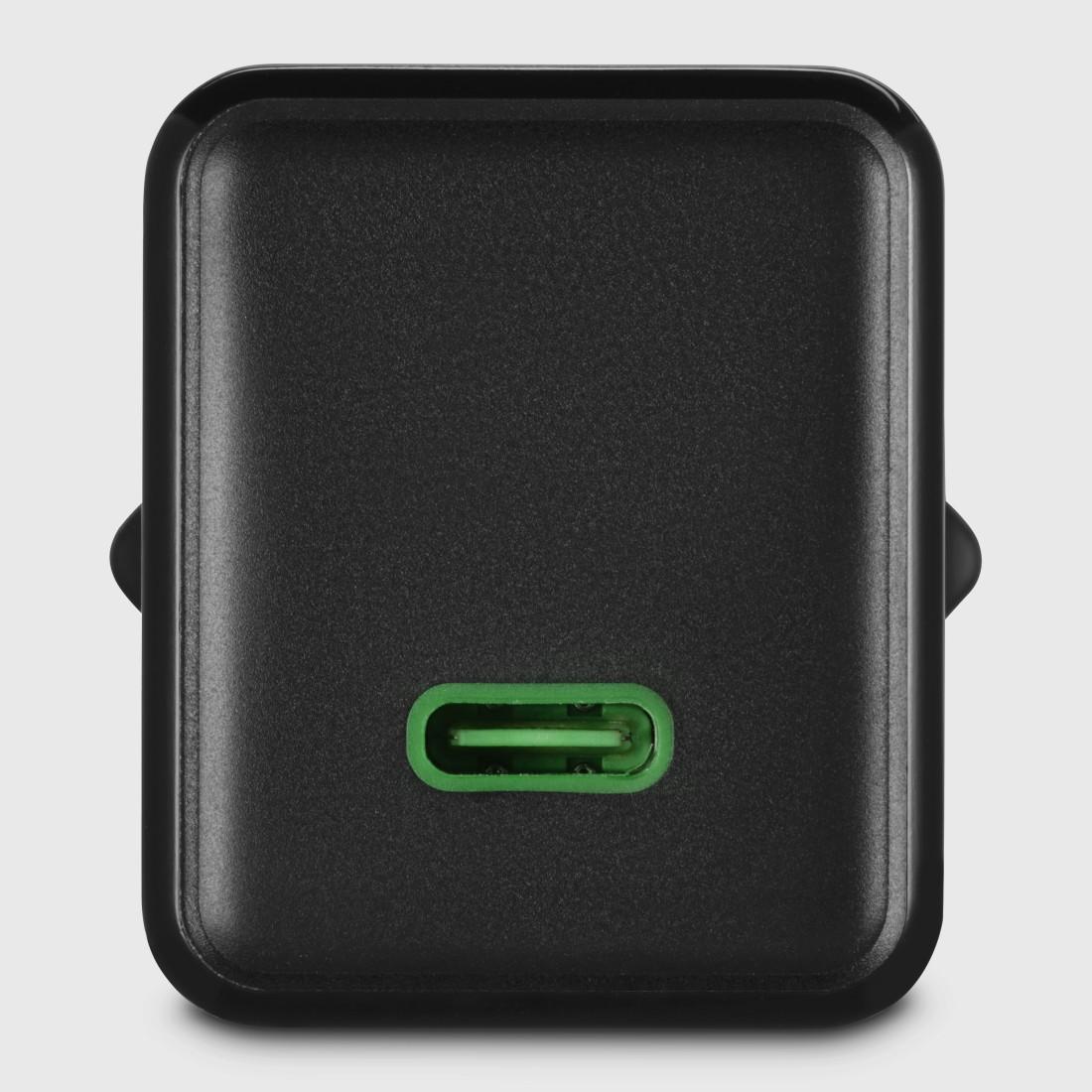 HAMA Бързо мини зарядно GaN, USB-C, PD, 45 W, черно