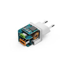 HAMA Fast Mini Charger 1x USB-C, 1x USB-A, PD, 20 W, white