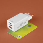 HAMA Fast Mini Charger, 65W, GaN, PD, 201996