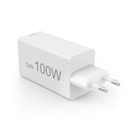 HAMA Fast Charger 220V, 100W GaN, 2x USB-C PD, 1x USB-A QC