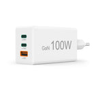 HAMA Fast Charger 220V, 100W GaN, 2x USB-C PD, 1x USB-A QC