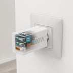 HAMA Fast Charger 220V, 100W GaN, 2x USB-C PD, 1x USB-A QC