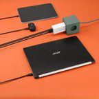 HAMA Fast Charger 220V, 100W GaN, 2x USB-C PD, 1x USB-A QC